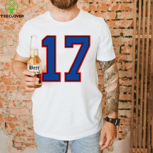 NFL Allen 17 White Josh Allen T Shirt