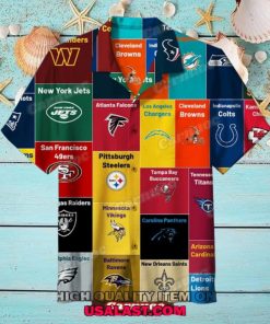 NFL American Football Teams Unisex Hawaiian Shirt