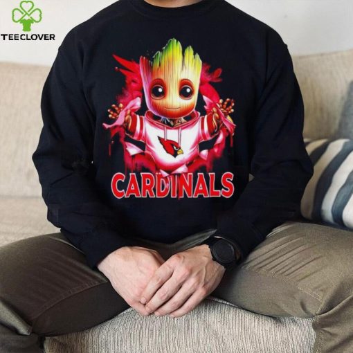 NFL Arizona Cardinals Baby Groot hoodie, sweater, longsleeve, shirt v-neck, t-shirt