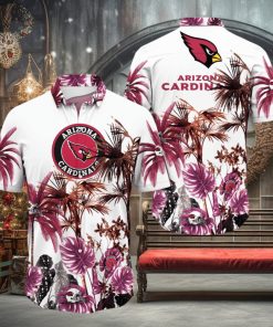 NFL Arizona Cardinals Hawaii Shirt Palm Tree Aloha Shirt For Fans