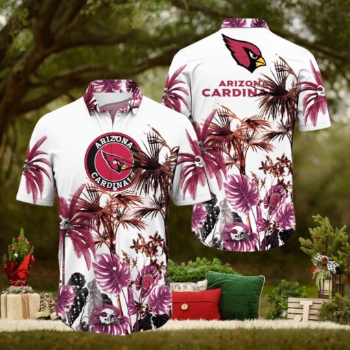 NFL Arizona Cardinals Hawaii Shirt Palm Tree Aloha Shirt For Fans