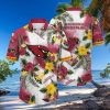 NFL Arizona Cardinals Hawaiian Shirt Hibiscus Pattern Gift For Sport Dad