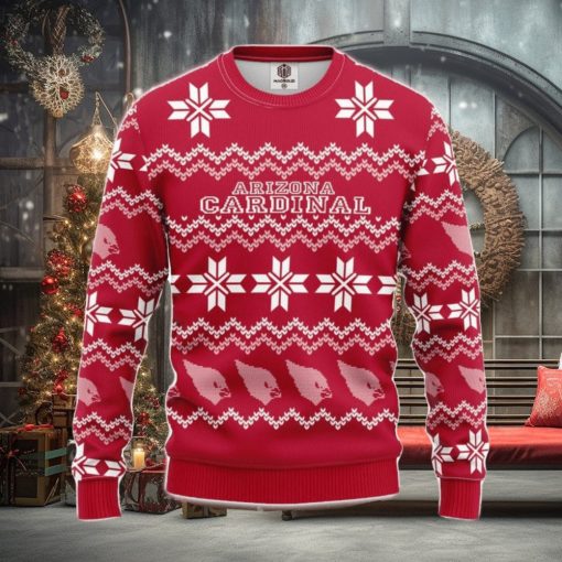 NFL Arizona Cardinals Limited Edition All Over Print 3D Sweater Christmas Gift For Fans