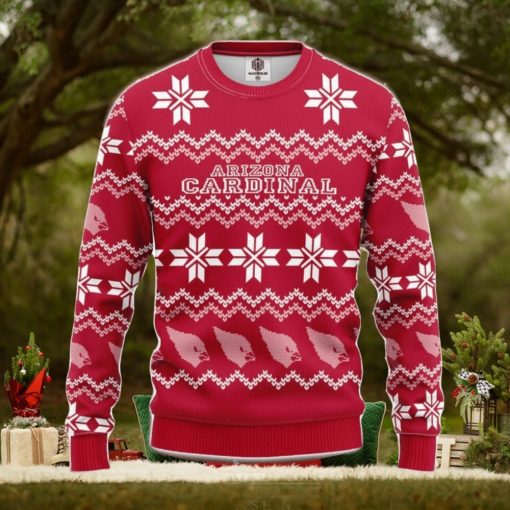 NFL Arizona Cardinals Limited Edition All Over Print 3D Sweater Christmas Gift For Fans