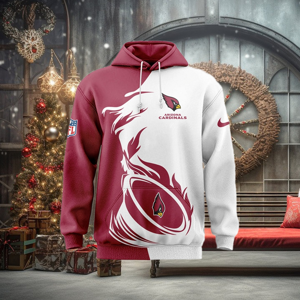 NFL Arizona Cardinals Luxury Pullover Hoodie NFL Arizona Cardinals Luxury Pullover Hoodie