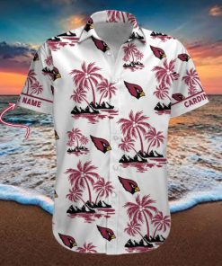 NFL Arizona Cardinals Palm Tree Tropical Summer Hawaiian Shirt