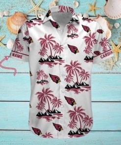 NFL Arizona Cardinals Palm Tree Tropical Summer Hawaiian Shirt