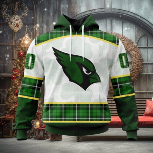 NFL Arizona Cardinals Special Design For St. Patrick Day Hoodie