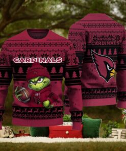 NFL Arizona Cardinals The Grinch Ugly Christmas Sweater
