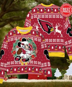 NFL Arizona Cardinals x Mickey Mouse Christ Ugly Sweater