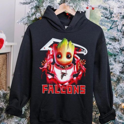 NFL Atlanta Falcons Baby Groot hoodie, sweater, longsleeve, shirt v-neck, t-shirt