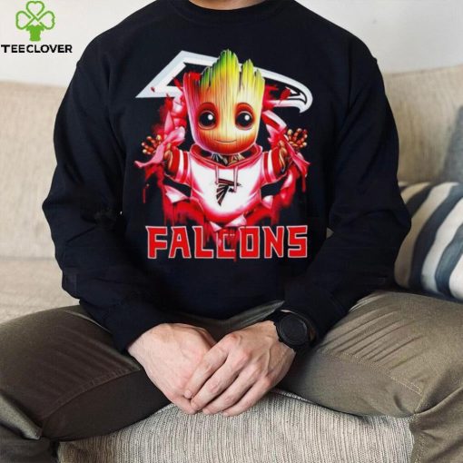 NFL Atlanta Falcons Baby Groot hoodie, sweater, longsleeve, shirt v-neck, t-shirt