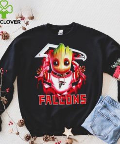 NFL Atlanta Falcons Baby Groot hoodie, sweater, longsleeve, shirt v-neck, t-shirt