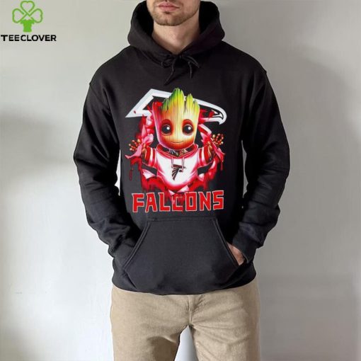 NFL Atlanta Falcons Baby Groot hoodie, sweater, longsleeve, shirt v-neck, t-shirt