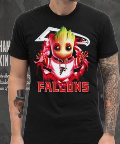 NFL Atlanta Falcons Baby Groot hoodie, sweater, longsleeve, shirt v-neck, t-shirt