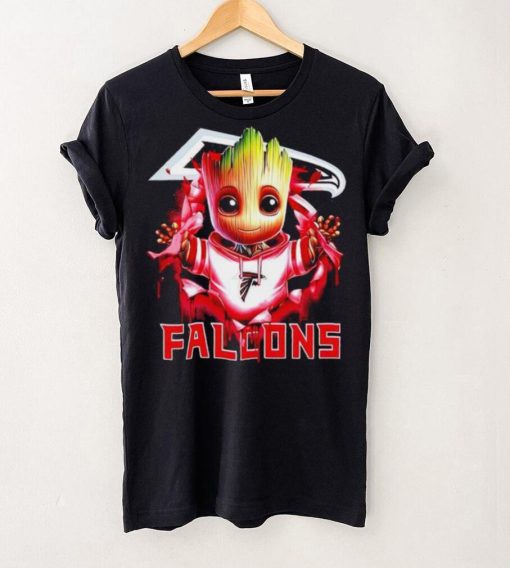 NFL Atlanta Falcons Baby Groot hoodie, sweater, longsleeve, shirt v-neck, t-shirt