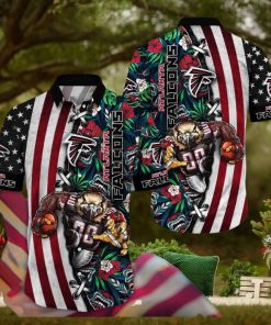 NFL Atlanta Falcons Hawaii Shirt Mascot Aloha Summer Shirt