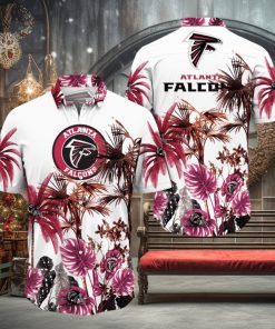 NFL Atlanta Falcons Hawaii Shirt Palm Tree Aloha Shirt For Fans