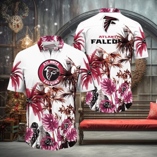 NFL Atlanta Falcons Hawaii Shirt Palm Tree Aloha Shirt For Fans