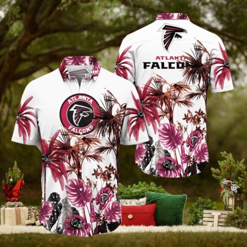 NFL Atlanta Falcons Hawaii Shirt Palm Tree Aloha Shirt For Fans