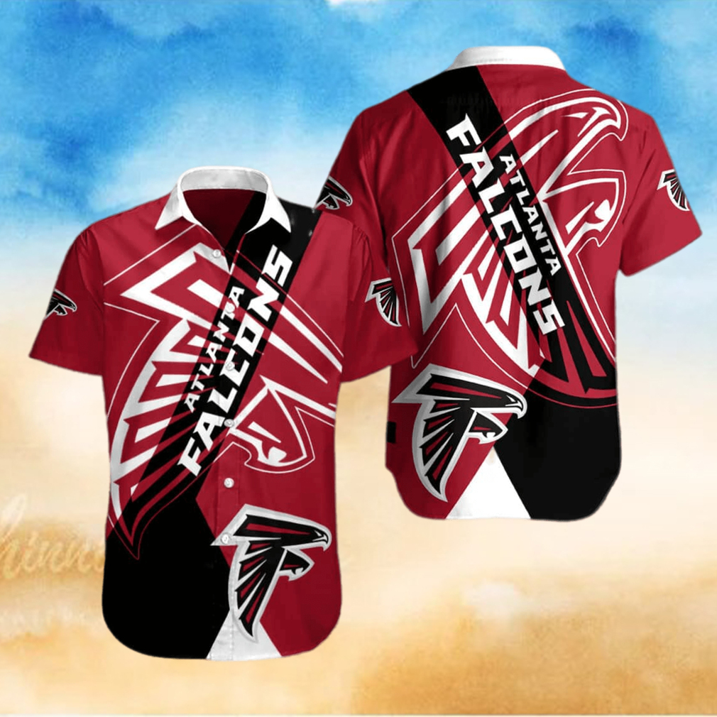 NFL Atlanta Falcons Hawaiian Shirt Birthday Gift For Football Fans NFL Atlanta Falcons Hawaiian Shirt Birthday Gift For Football Fans