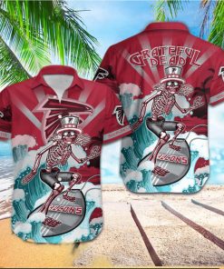 NFL Atlanta Falcons Hawaiian Shirt Funny Grateful Dead Beach Gift For Friend