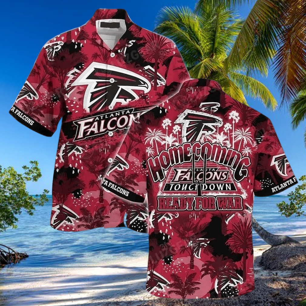NFL Atlanta Falcons Hawaiian Shirt Home Coming Ready For War NFL Atlanta Falcons Hawaiian Shirt Home Coming Ready For War