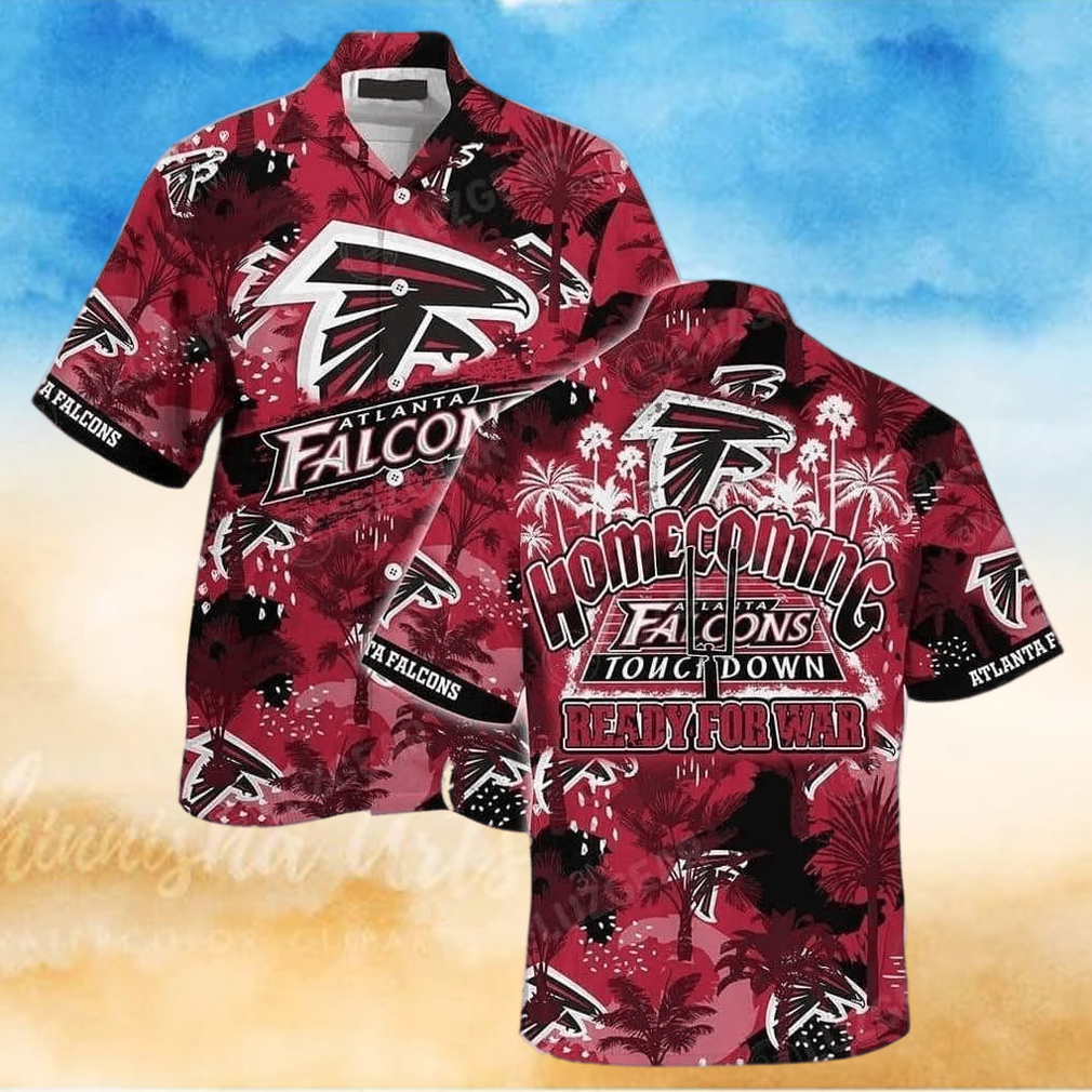 NFL Atlanta Falcons Hawaiian Shirt Home Coming Ready For War NFL Atlanta Falcons Hawaiian Shirt Home Coming Ready For War