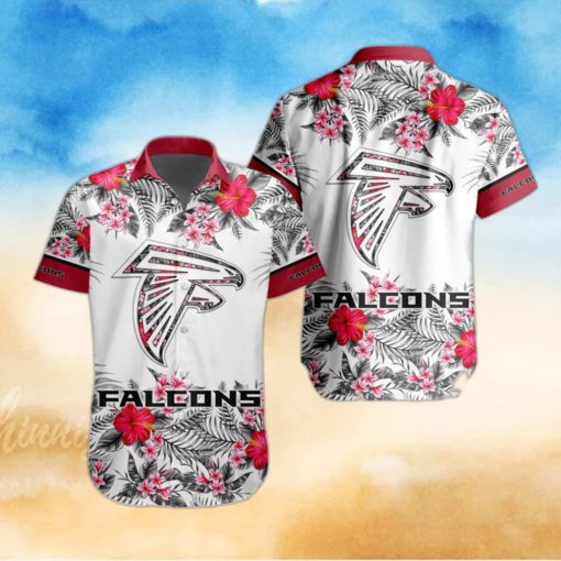 NFL Atlanta Falcons Hawaiian Shirt Special Floral Tropical Team Spirit