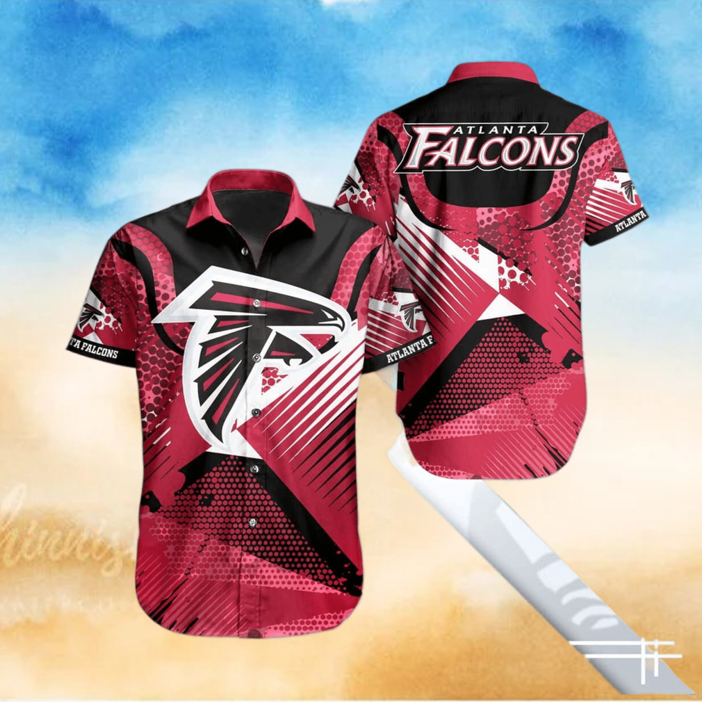NFL Atlanta Falcons Hawaiian Shirt Summer Vacation Gift For Football Fans NFL Atlanta Falcons Hawaiian Shirt Summer Vacation Gift For Football Fans