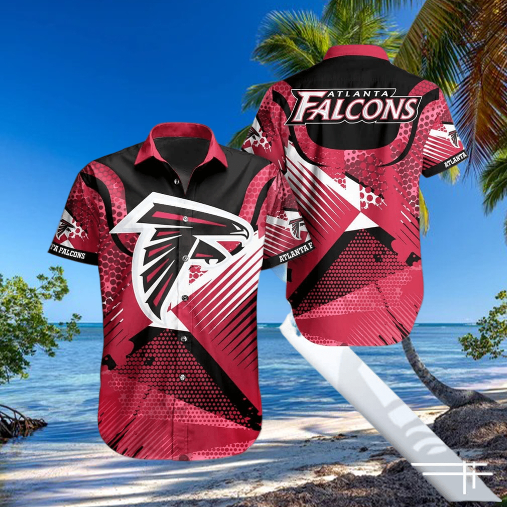 NFL Atlanta Falcons Hawaiian Shirt Summer Vacation Gift For Football Fans NFL Atlanta Falcons Hawaiian Shirt Summer Vacation Gift For Football Fans