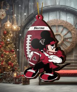 NFL Atlanta Falcons Mickey Mouse Christmas Ornament