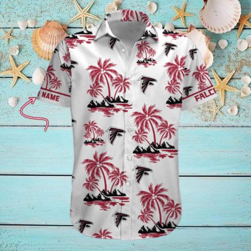 NFL Atlanta Falcons Palm Tree Tropical Summer Hawaiian Shirt