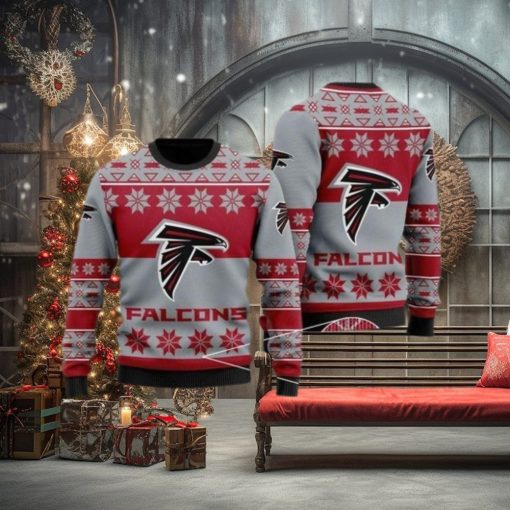 NFL Atlanta Falcons Pattern New Ugly Christmas Sweater For Men And Women Gift Fans