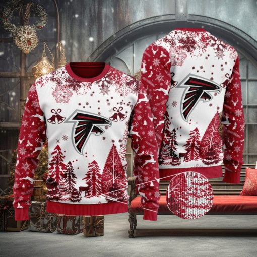 NFL Atlanta Falcons Special Christmas Ugly Sweater Design