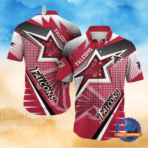NFL Atlanta Falcons Special Football Team Star Hawaiian Shirts