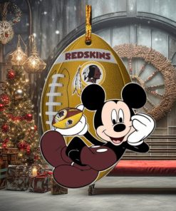 NFL Atlanta Falcons Xmas Tree Decorations Mickey Disney Custom Name Christmas Ornament