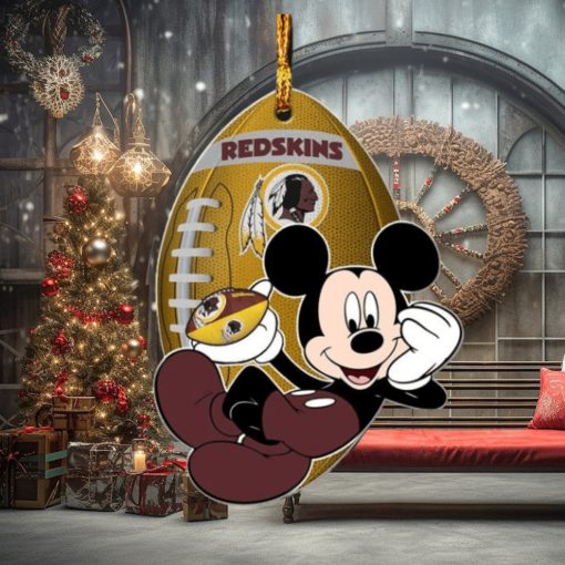 NFL Atlanta Falcons Xmas Tree Decorations Mickey Disney Custom Name Christmas Ornament