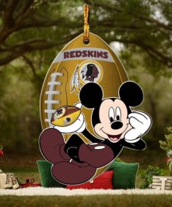 NFL Atlanta Falcons Xmas Tree Decorations Mickey Disney Custom Name Christmas Ornament