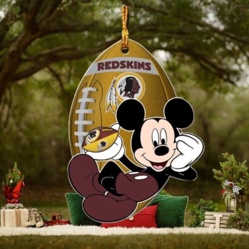 NFL Atlanta Falcons Xmas Tree Decorations Mickey Disney Custom Name Christmas Ornament