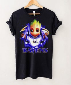 NFL Baltimore Ravens Baby Groot hoodie, sweater, longsleeve, shirt v-neck, t-shirt