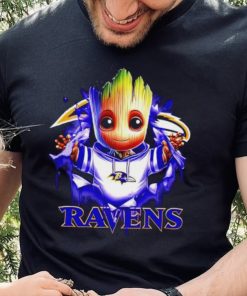 NFL Baltimore Ravens Baby Groot hoodie, sweater, longsleeve, shirt v-neck, t-shirt