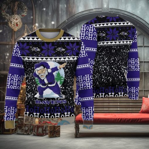 NFL Baltimore Ravens Christmas 3D Retail Ugly Sweater For Winter
