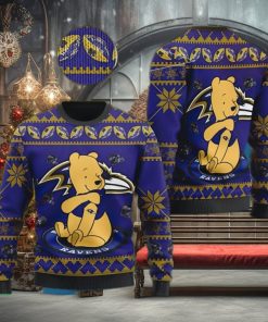 NFL Baltimore Ravens Fashion Ugly Xmas Sweater For Men Women