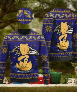 NFL Baltimore Ravens Fashion Ugly Xmas Sweater For Men Women