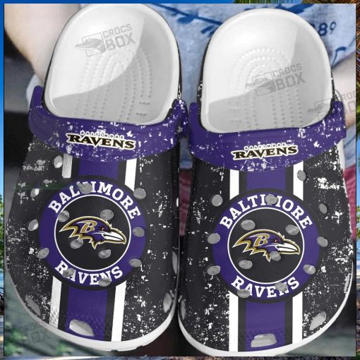 NFL Baltimore Ravens Game Day Crocs