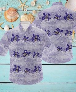 NFL Baltimore Ravens Hawaiian Shirt Holiday Pattern Logo Gift For Men And Women Fans