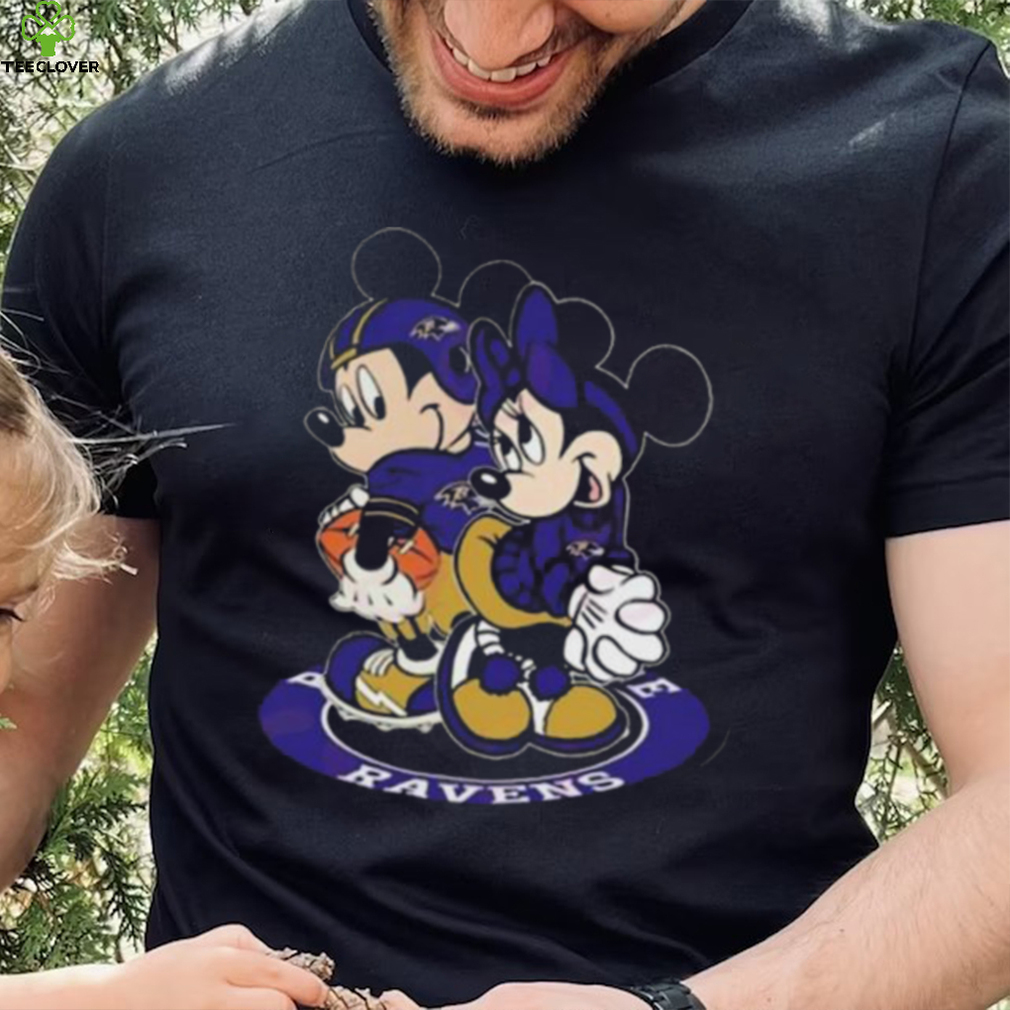 Mickey Mouse Only Roll With The Ravens NFL Baltimore Ravens Shirt - Bring  Your Ideas, Thoughts And Imaginations Into Reality Today