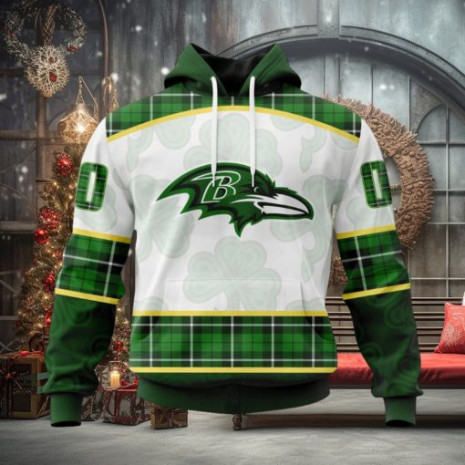 NFL Baltimore Ravens Special Design For St. Patrick Day Hoodie