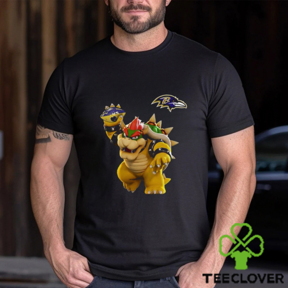 NFL Baltimore Ravens T Shirt Super Mario Nfl Super Mario Tshirt For Fans NFL Baltimore Ravens T Shirt Super Mario Nfl Super Mario Tshirt For Fans
